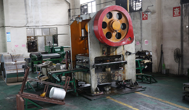 Plate and stamping equipment